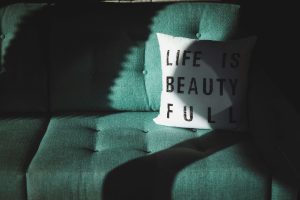Encouraging text life is beautiful. Hope. Faith.