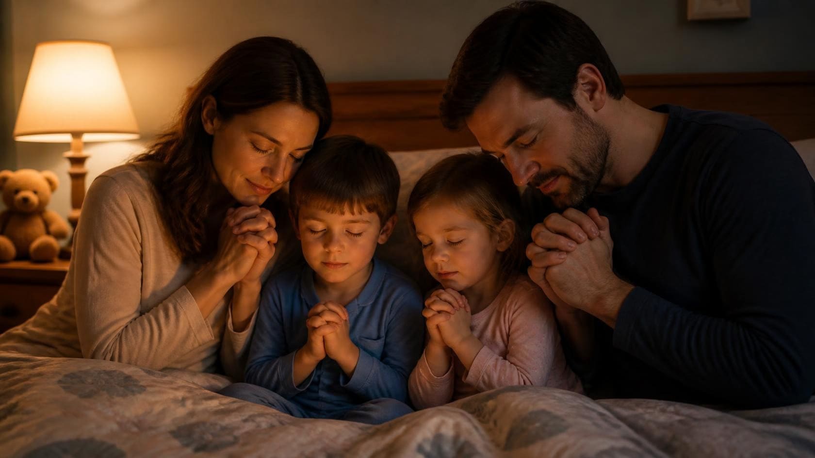 Teach kids to pray